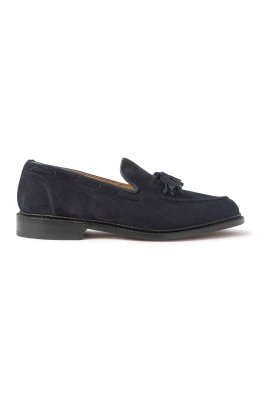 Suede Tassel Loafers