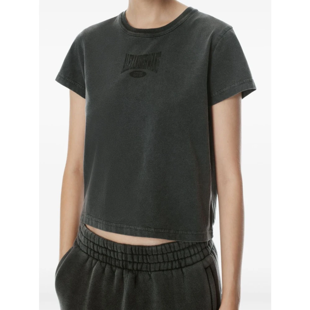 alexander wang Stijlvolle T-shirts en Polos Black Dames