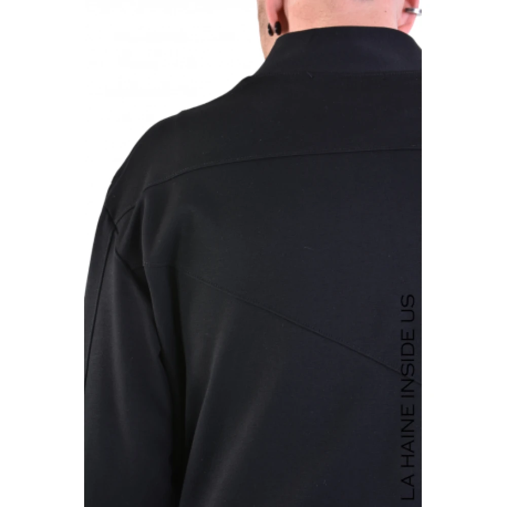La Haine Inside Us Zwarte Milano Bomber Jas Lm092 Black Heren
