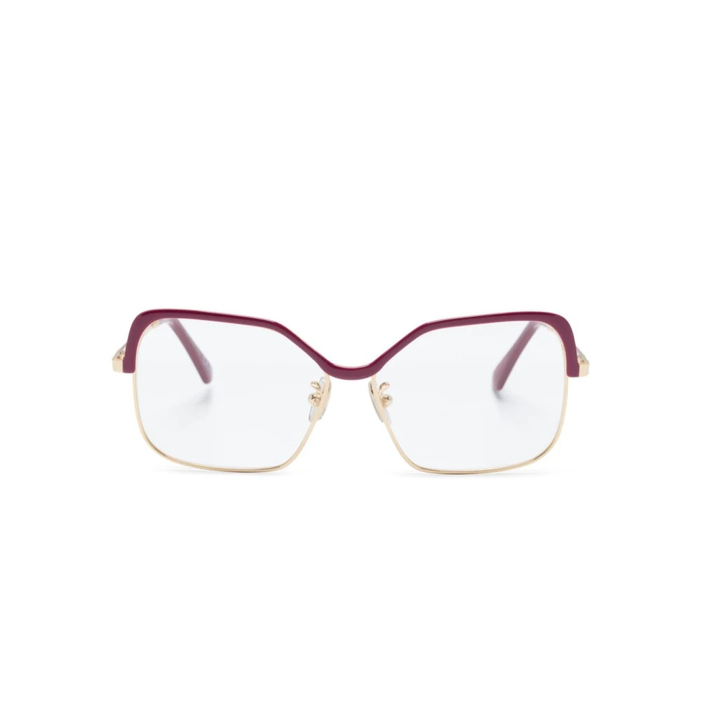 Marni Burgundy Optisch Montuur Red Dames