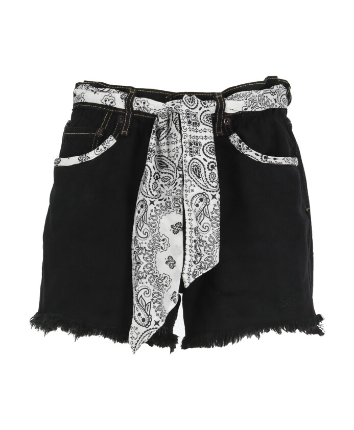 black-cotton-shorts-with-belt-loops