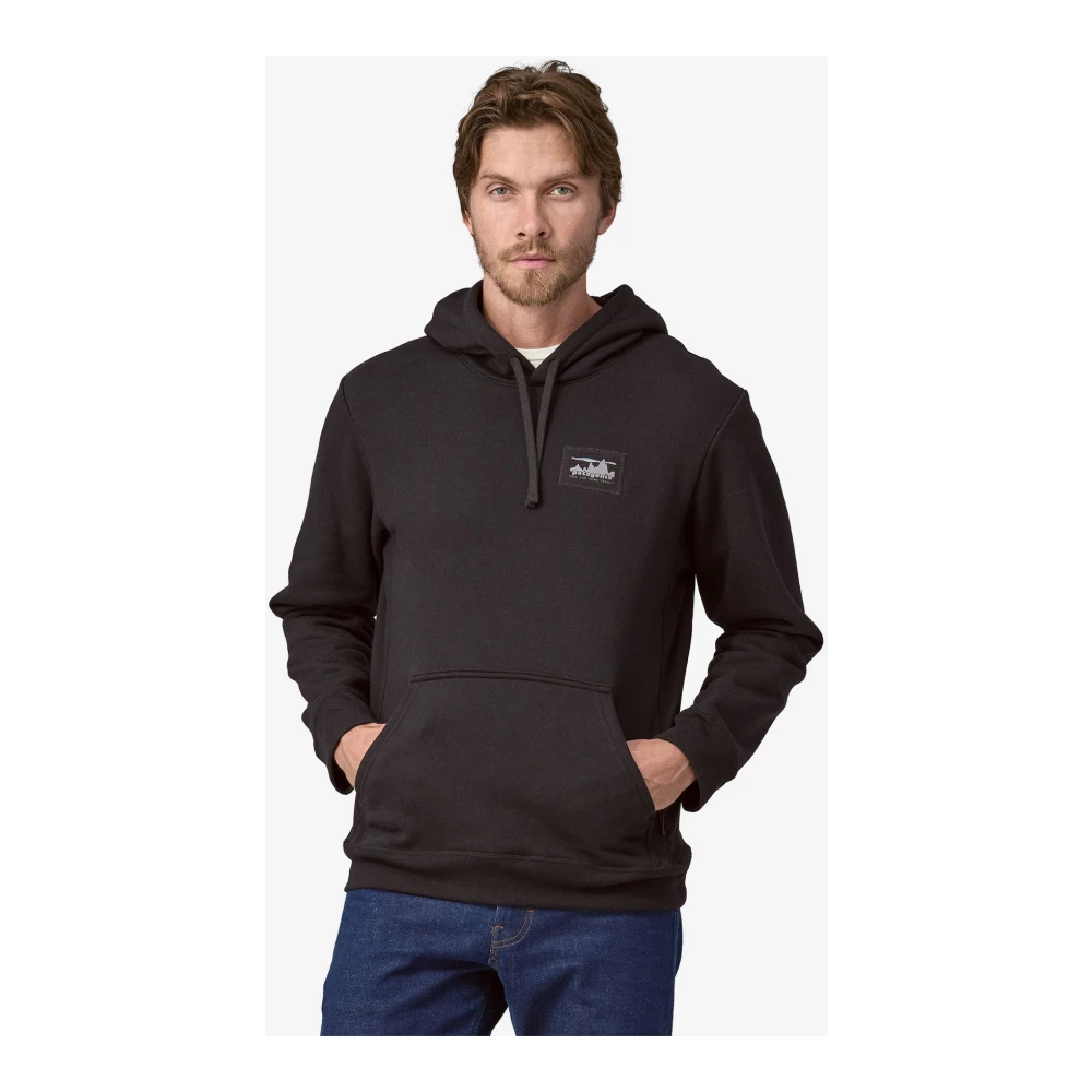 Patagonia Stijlvolle Sweatshirt voor Outdoor Avonturen Black Heren