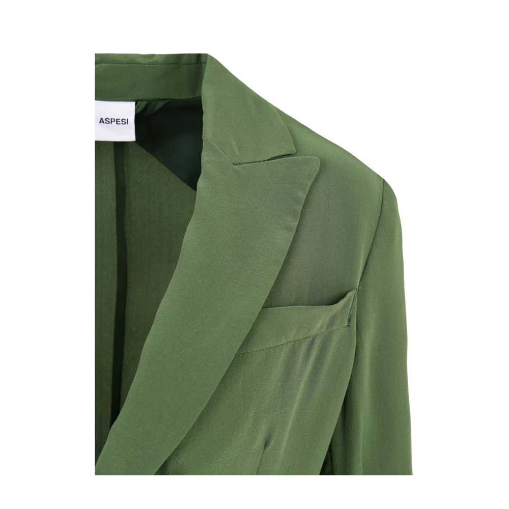 Aspesi Jacket H308 B753 Timo Green Dames