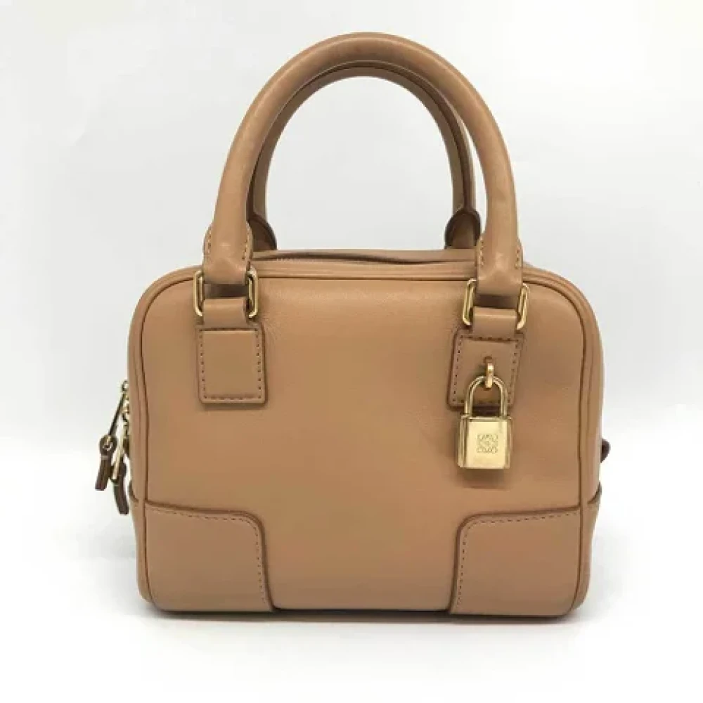 Loewe Pre-owned Fabric totes Brown Dames