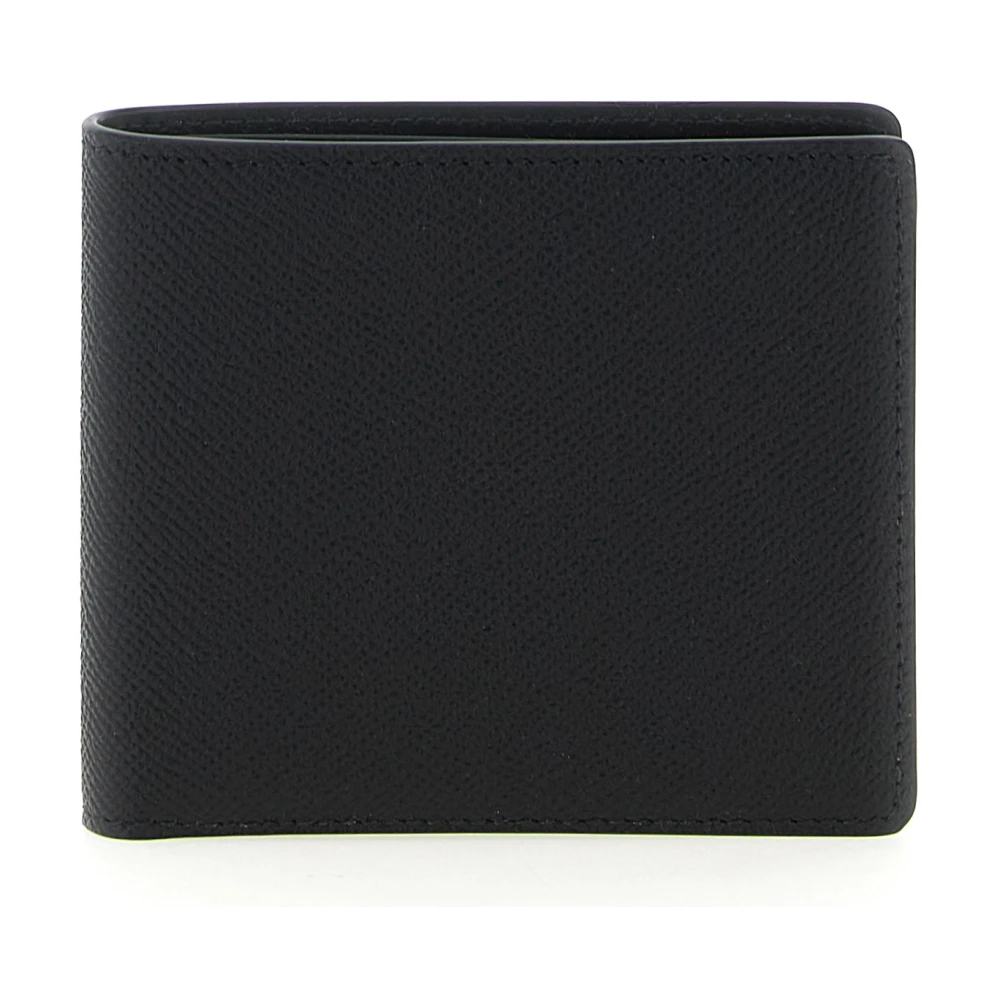 Maison Margiela Black Wallets & Cardholders, Male, One Size, Four Stitches Cardholder