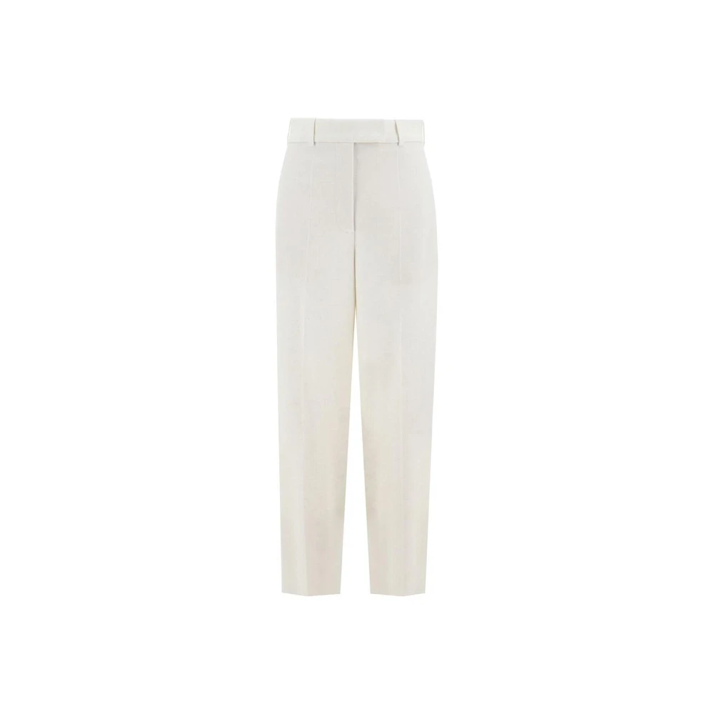 Róhe Monochrome Broek met Steekzakken White Dames