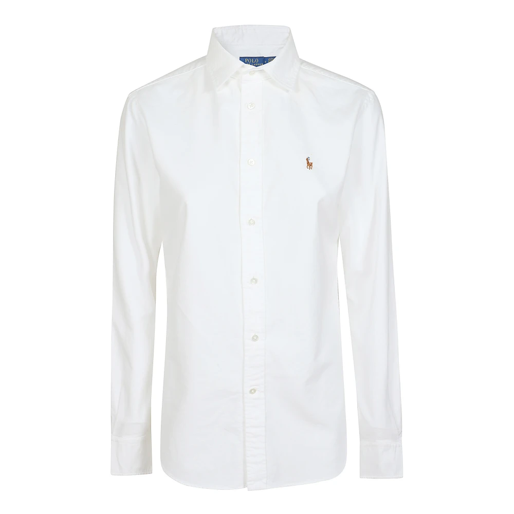 Ralph Lauren Overhemd met knoopsluiting White Dames