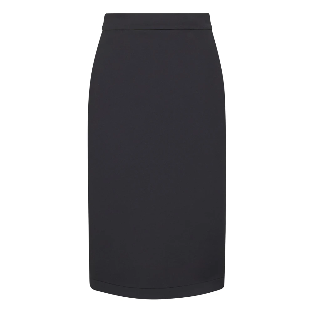 Moncler Donna Nero - Gonna In Neoprene - Skirts - Xs