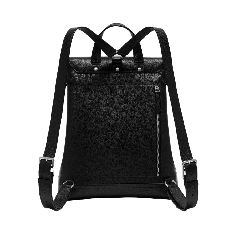 Mulberry Stijlvolle zwarte Chiltern-rugzak Black Heren