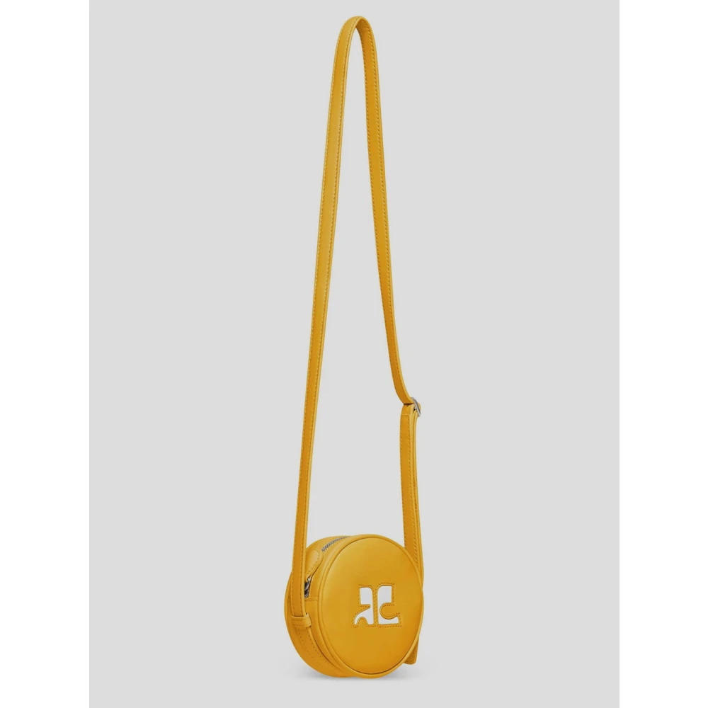 Courrèges Stijlvolle Crossbodytassen voor Vrouwen Yellow Dames