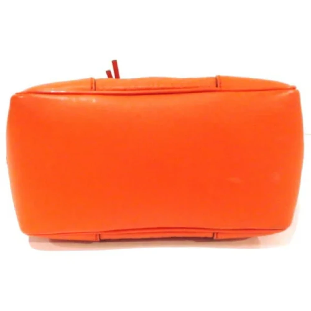 Gucci Vintage Pre-owned Leather gucci-bags Orange Dames