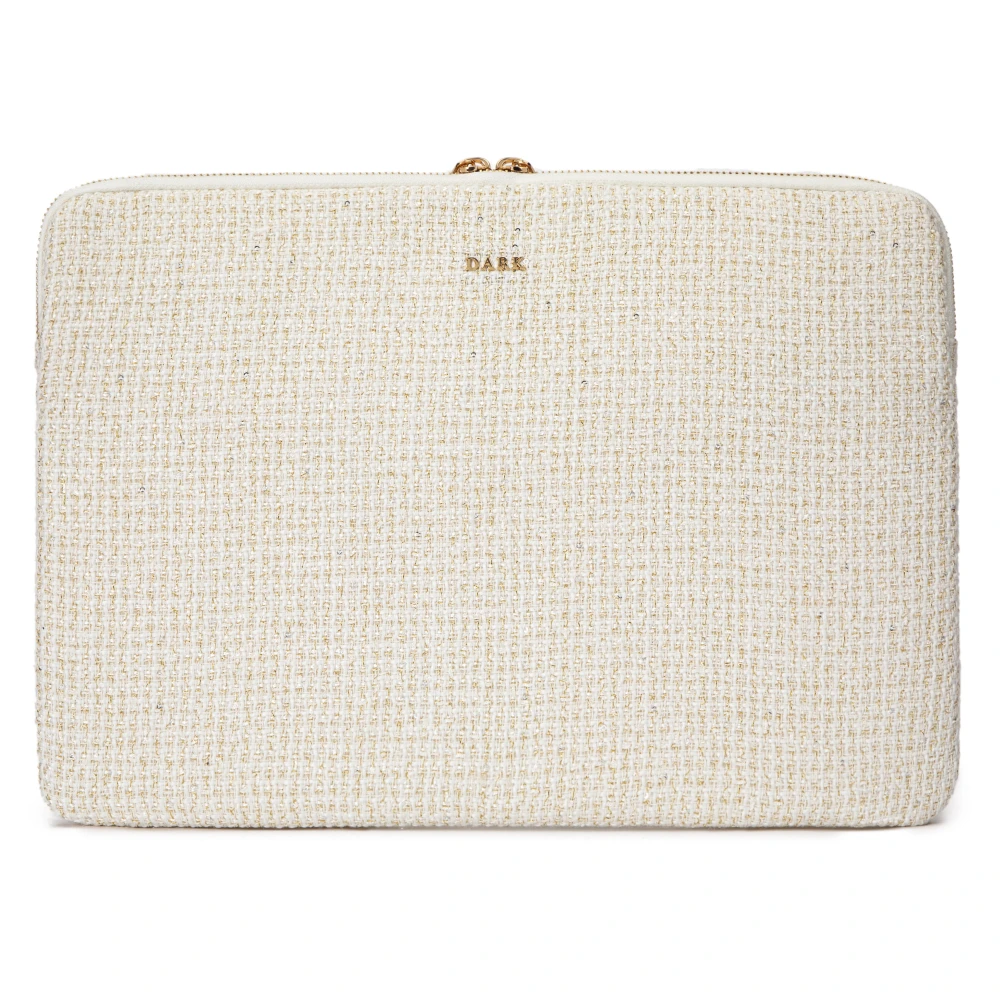 Tweed MAC Cover OFF White W/Gold