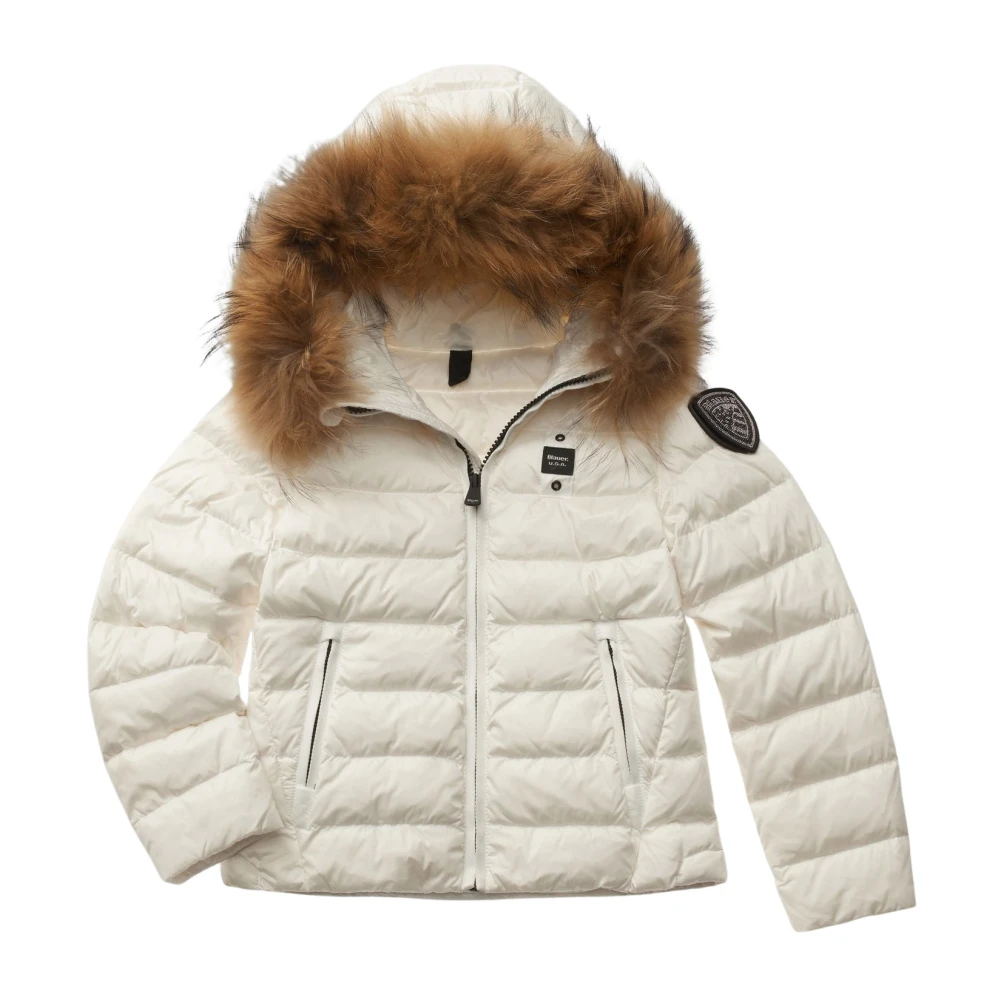 Blauer Boys White Winter Jackets, 10 Y, Arcadia Junior Puffer Jacket