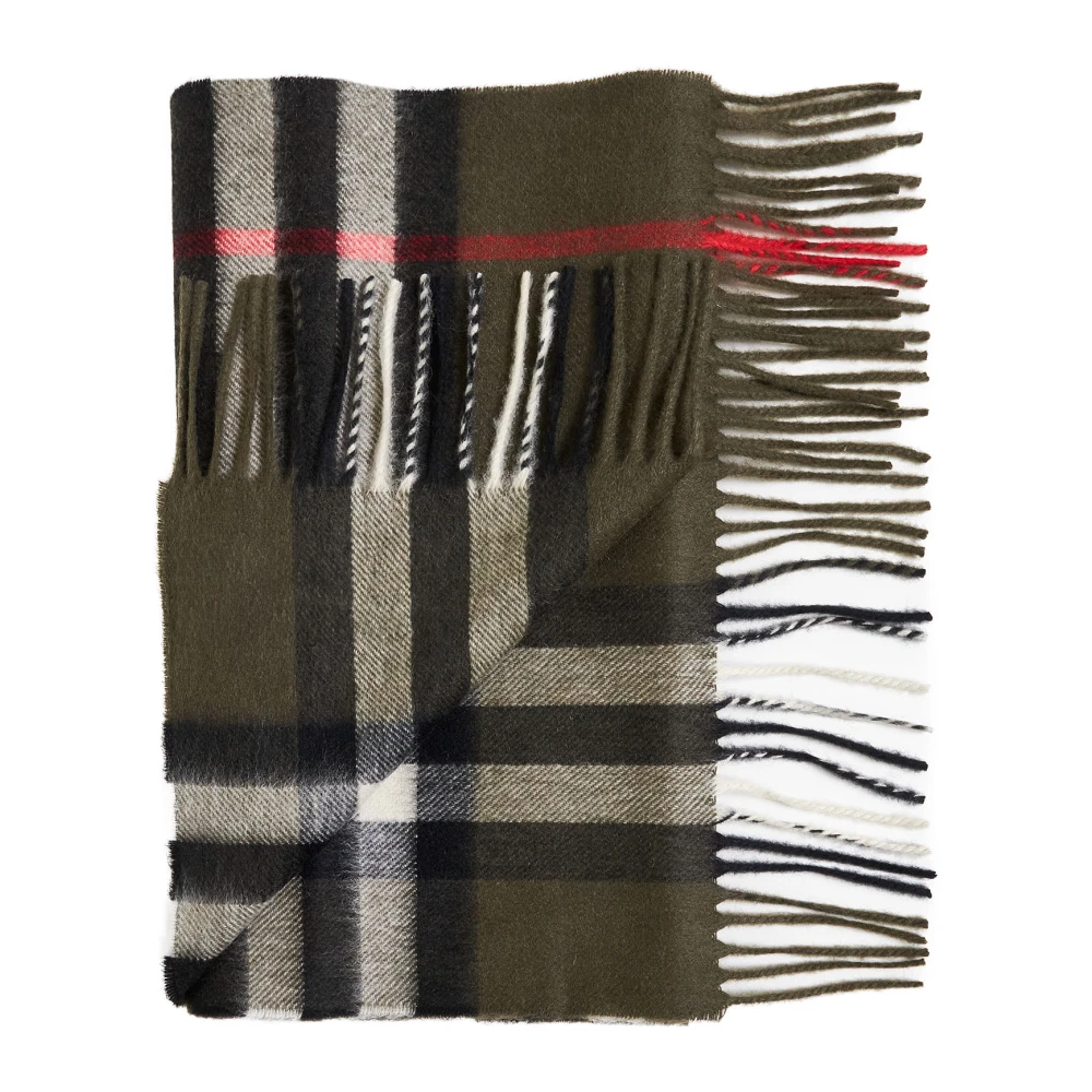 Burberry Stijlvolle Sjaals Collectie Green Heren