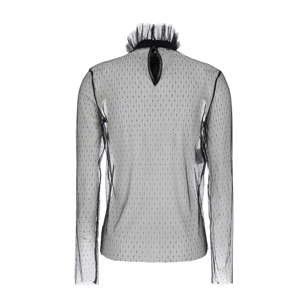 Philosophy di Lorenzo Serafini Zwarte Shirt Camicia Black Dames