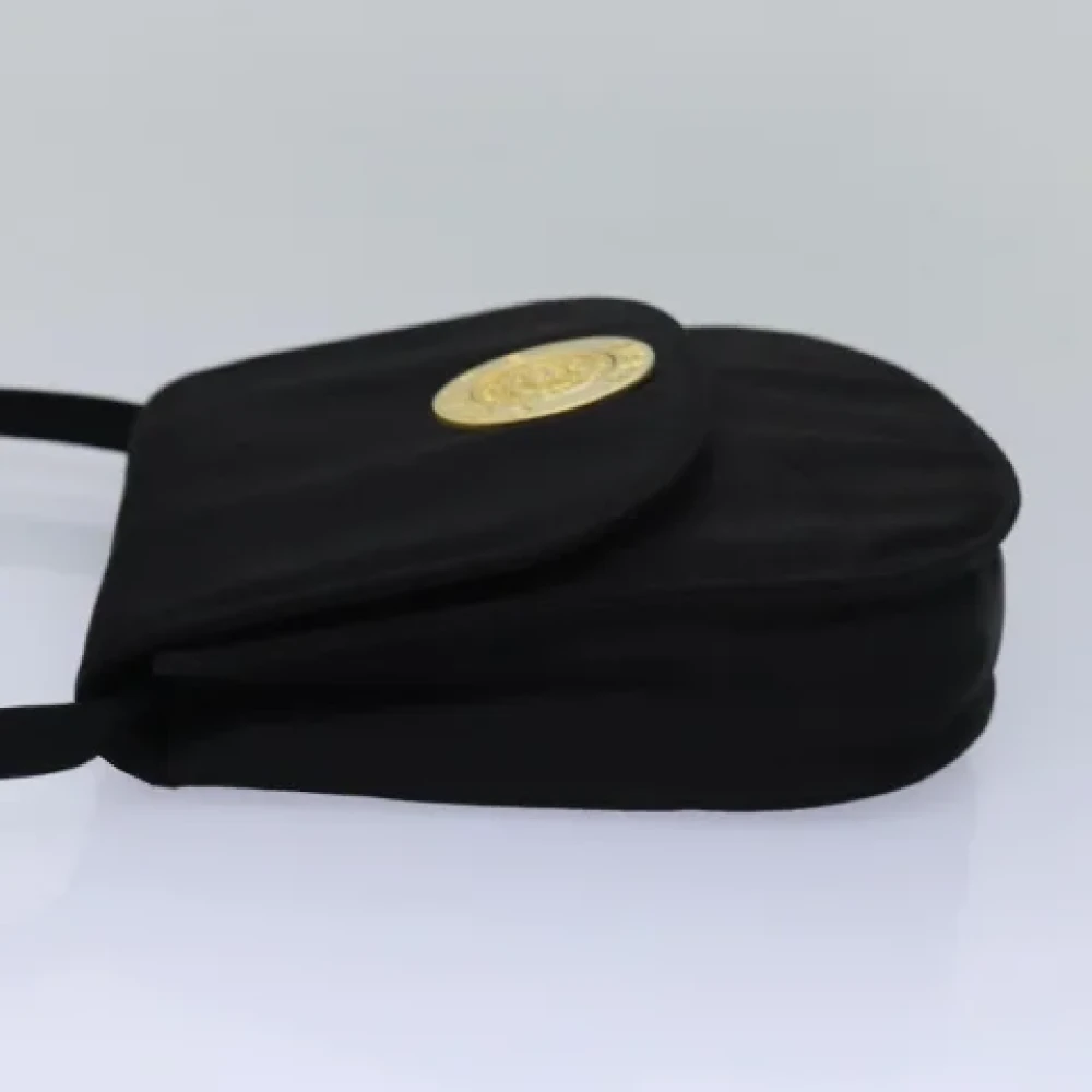 Celine Vintage Pre-owned Nylon celine-bags Black Dames