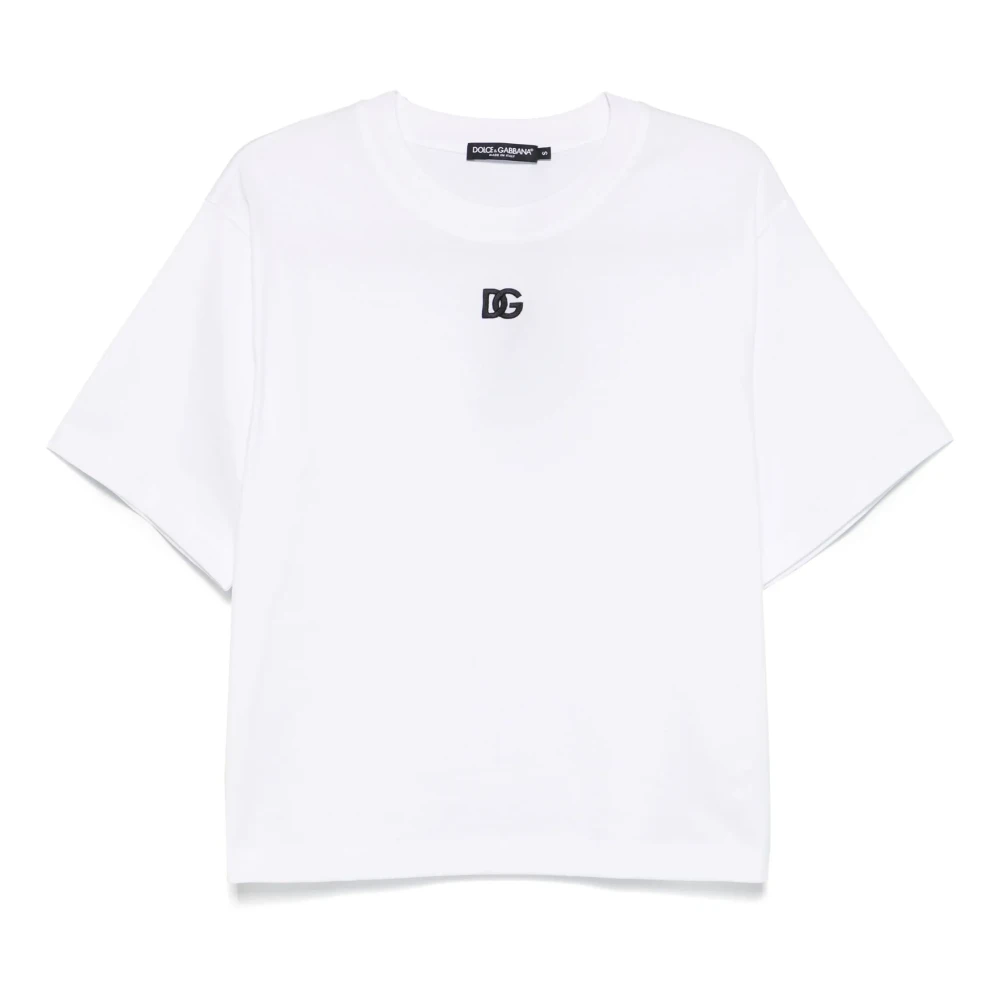 Dolce & Gabbana Women's White T-Shirts, Xs, T-Shirts And Polos