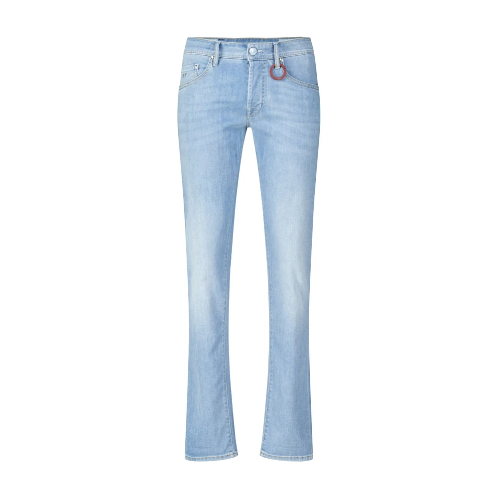 Tramarossa Slim-Fit Jeans met Karabijnhaak Blue Heren
