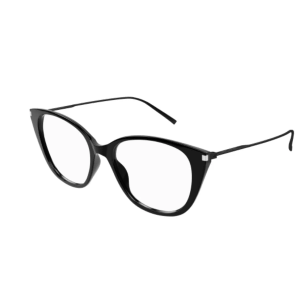 Saint Laurent Stijlvolle Zwarte Leren Schoudertas Black Unisex