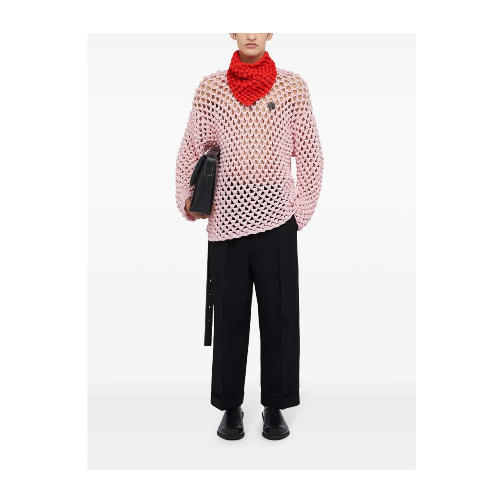 Jil Sander Roze Truien voor Vrouwen Pink Heren