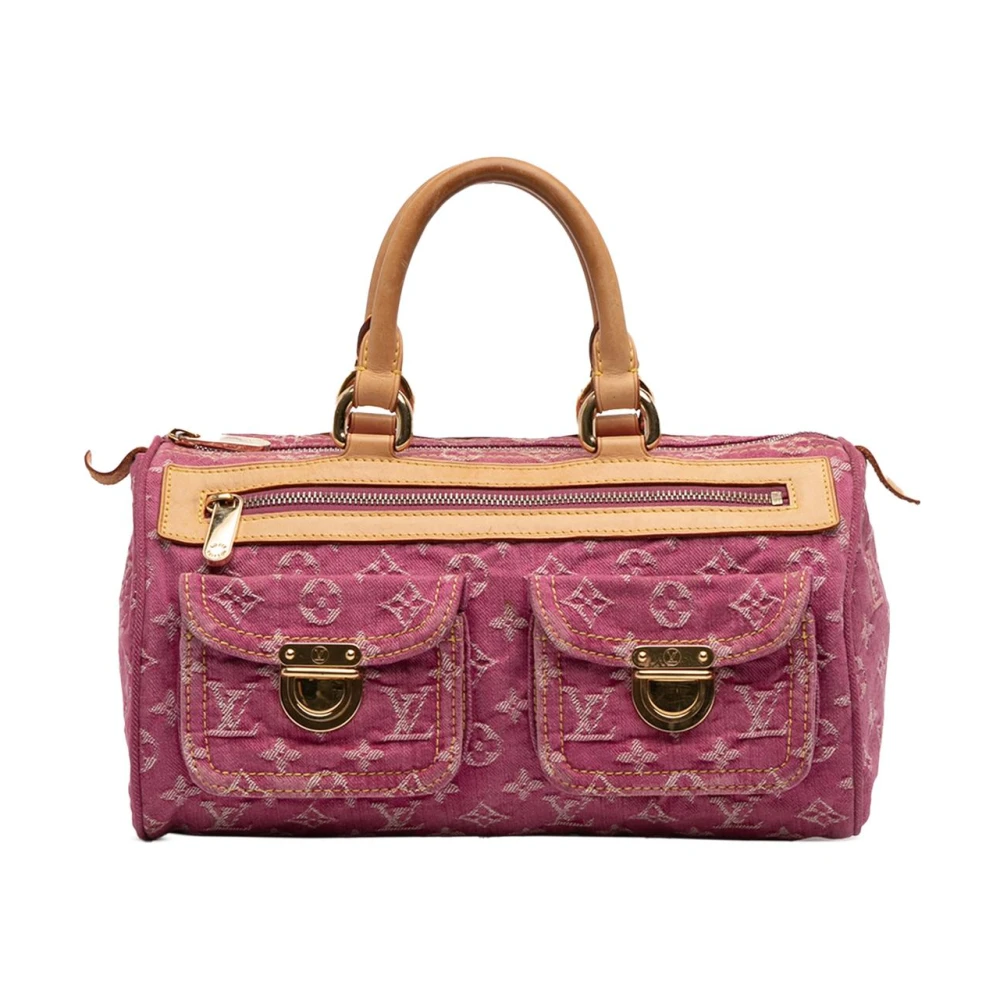 Louis Vuitton Vintage Women's Pink Pre-Owned Satchel Handbag