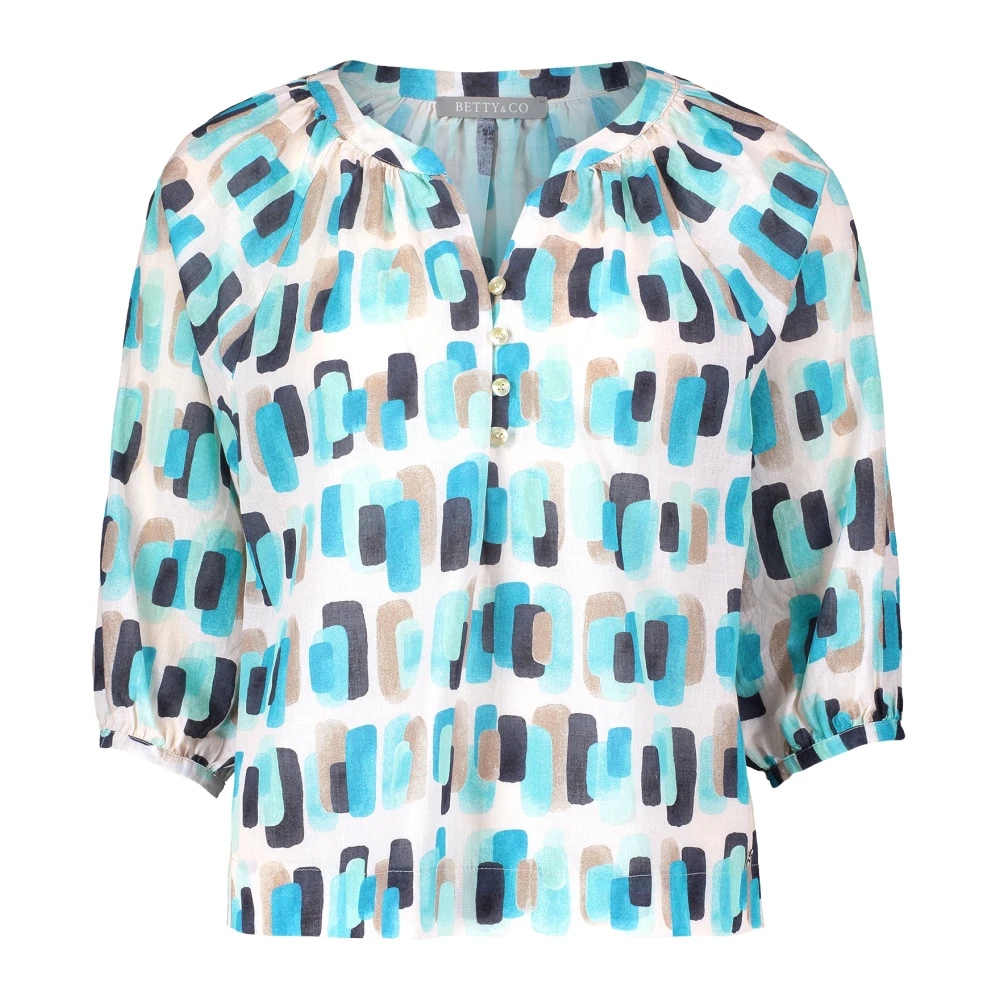 Betty & Co Gedrukte Blouse Multicolor Dames