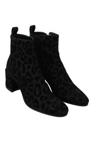 Dolce & Gabbana leopard-print buckled mules