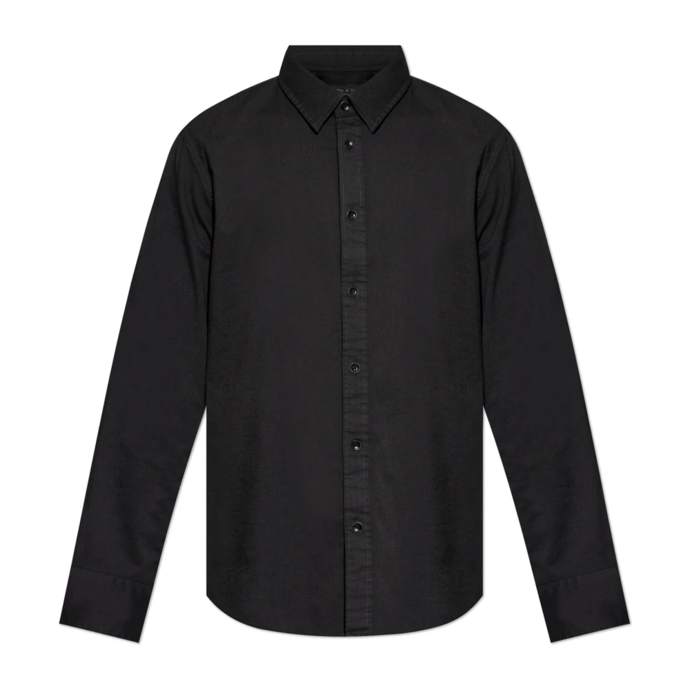 Rag & Bone Lange mouwen shirt Black Heren