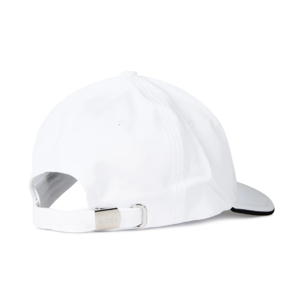 Hugo Boss Gedurfd Logo Baseballpet Wit White Heren