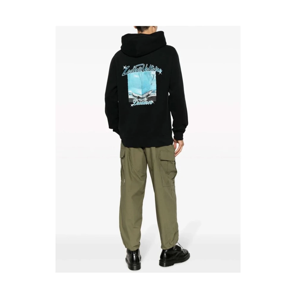 Zadig & Voltaire Stijlvol T-shirt voor mannen Black Heren