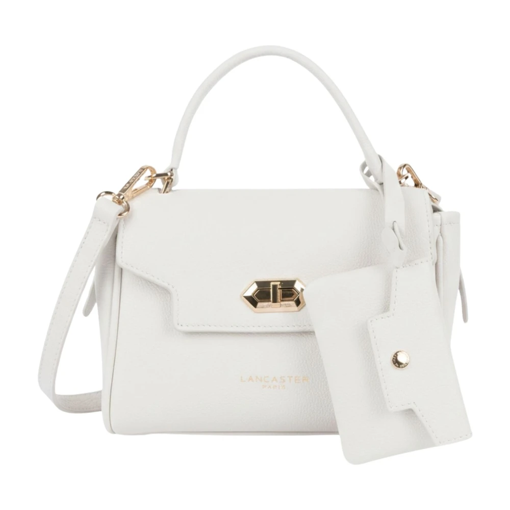 Lancaster White Handbags, Female, One Size, Mademoiselle Grace Flap Bag