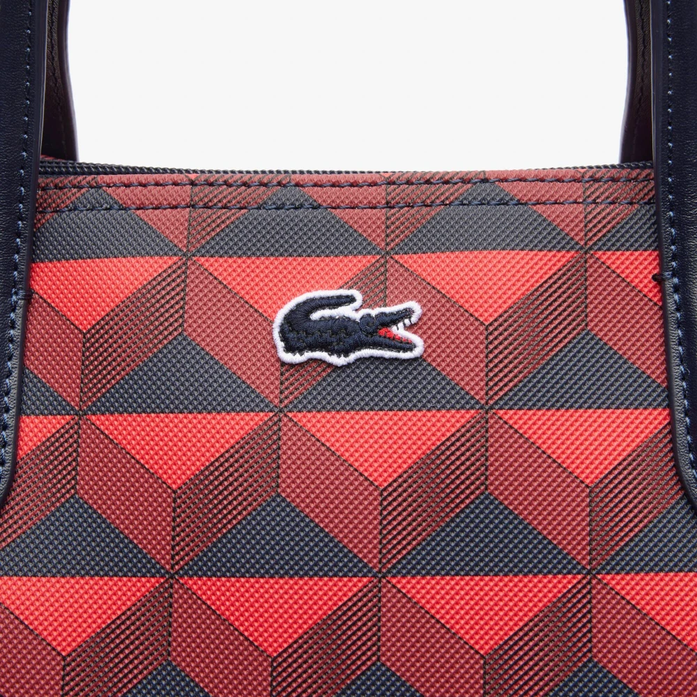 Lacoste Seizoensgebonden Concept Shopper Henne Marine Red Dames