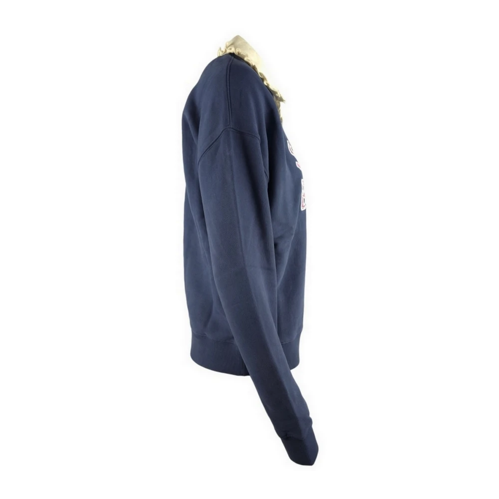 MC2 Saint Barth Blauwe Crewneck Sweater Vrouwen Blue Dames