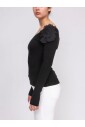 pull-en-tricot-noir-pour-femmes