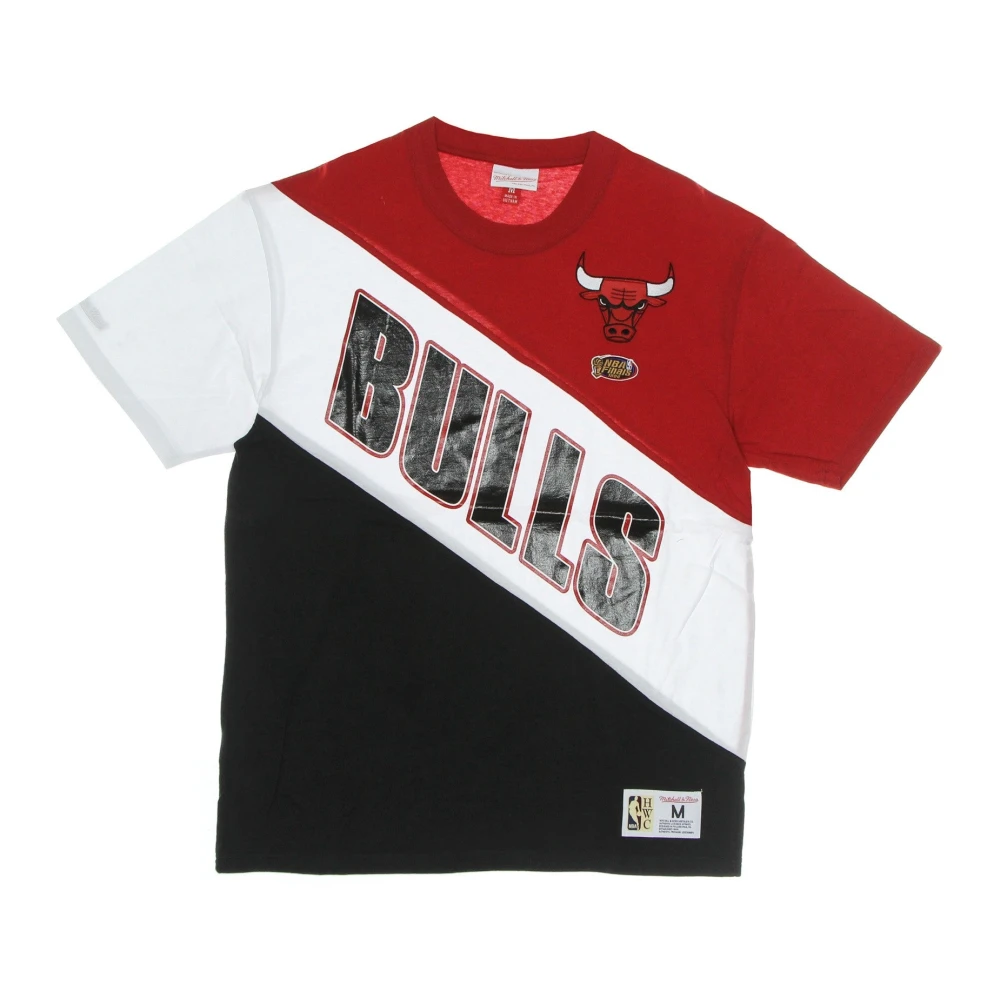Mitchell & Ness Chicago Bulls NBA Tee Hardwood Classics Multicolor Heren