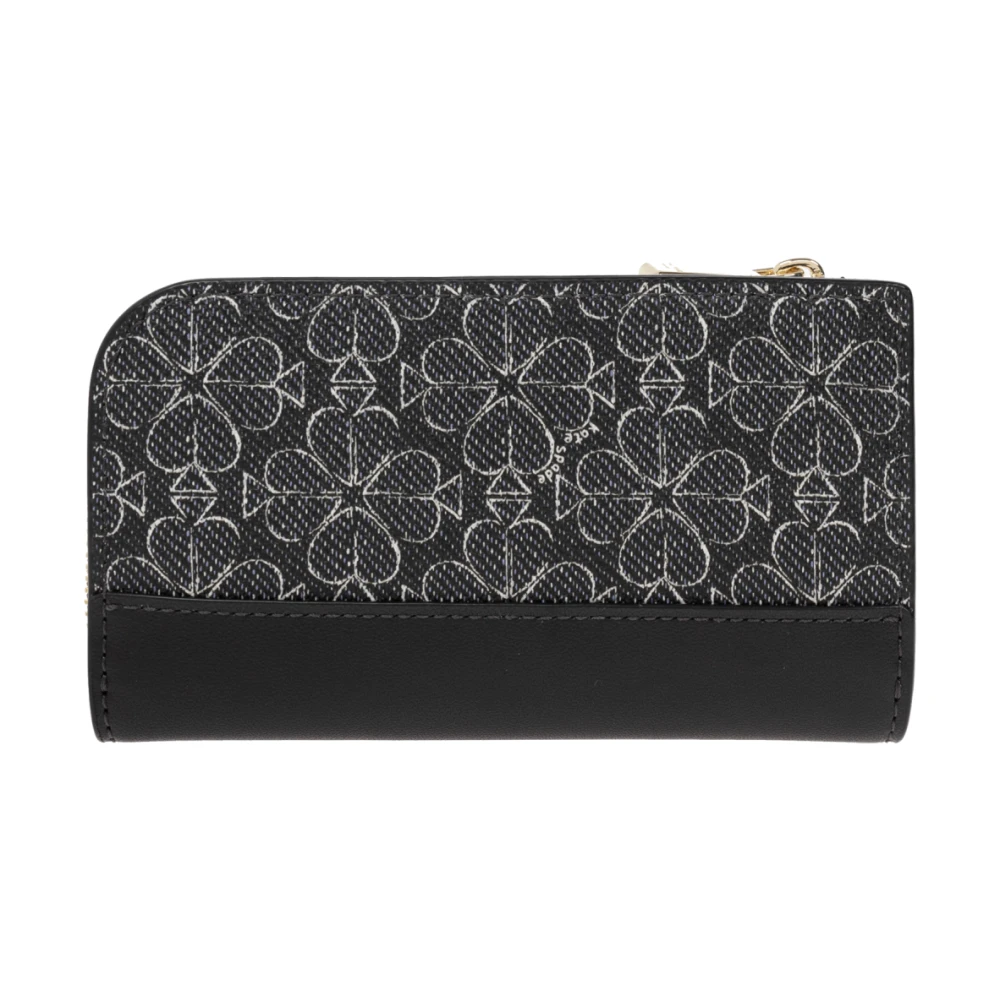 Kate Spade Portemonnee Spade Bloem Black Dames