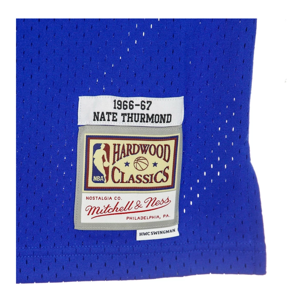 Mitchell & Ness Retro NBA Basketbal Tanktop Blue Heren