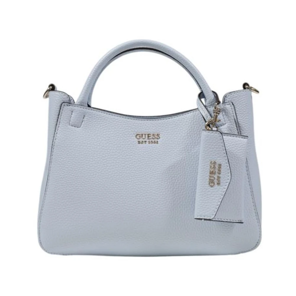 Guess Middelgrote Polyurethaan Handtas Dames Collectie Blue Dames