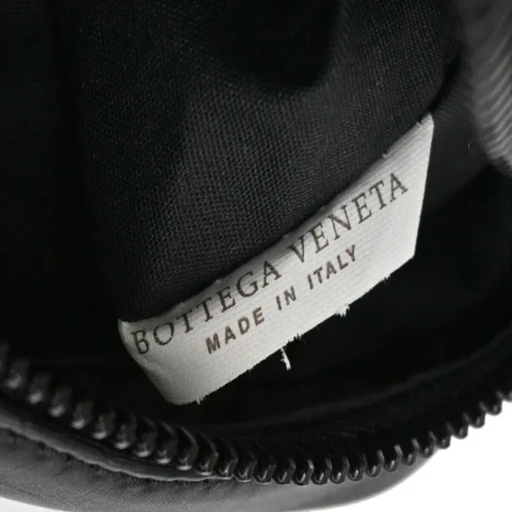 Bottega Veneta Vintage Pre-owned Canvas shoulder-bags Black Dames