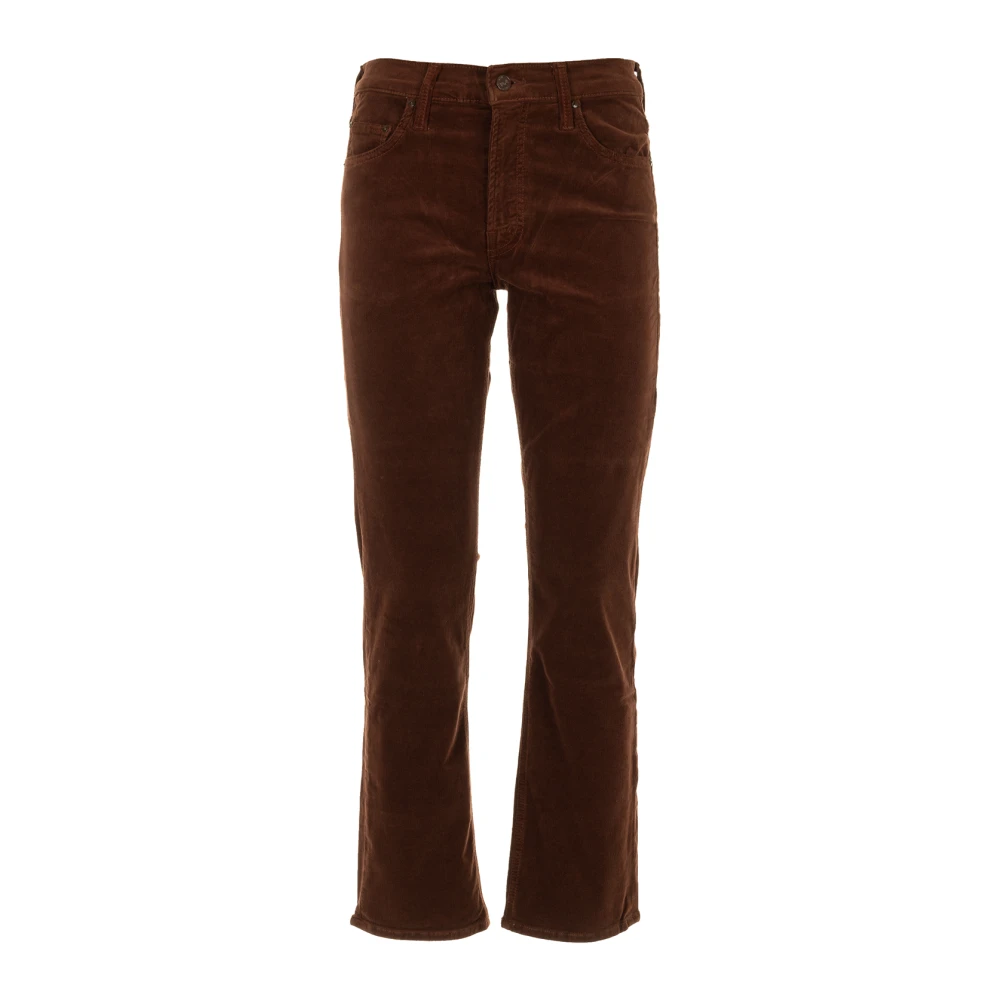 Mother Bruine Rider Enkel Jeans Brown Dames