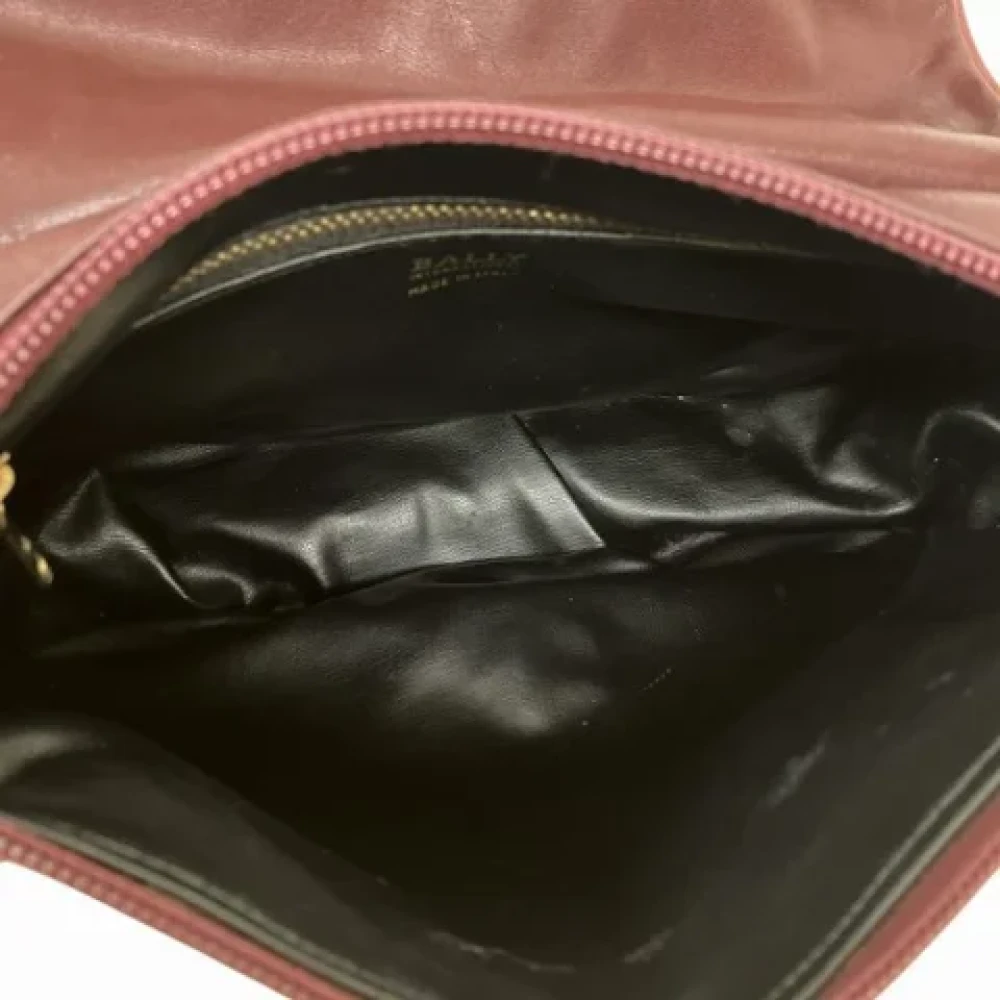Bally Pre-owned Leather shoulder-bags Brown Dames