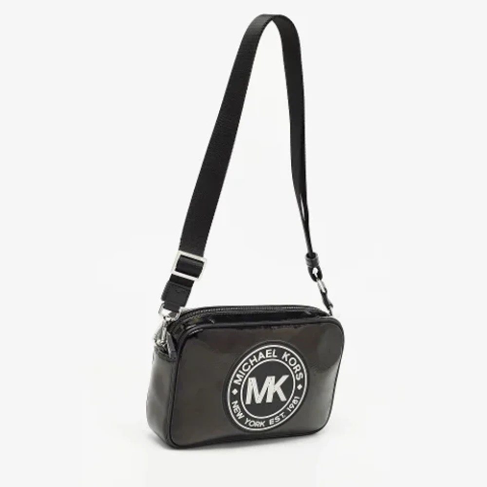 Michael Kors Pre-owned Leather crossbody-bags Black Dames