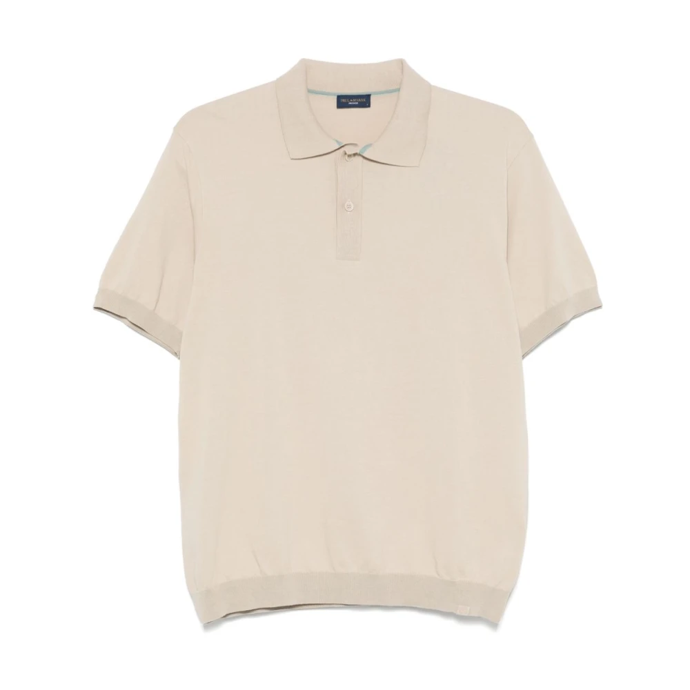 Paul & Shark Men's Beige Cotton Polo Shirt - Polo Shirts - M - Tops