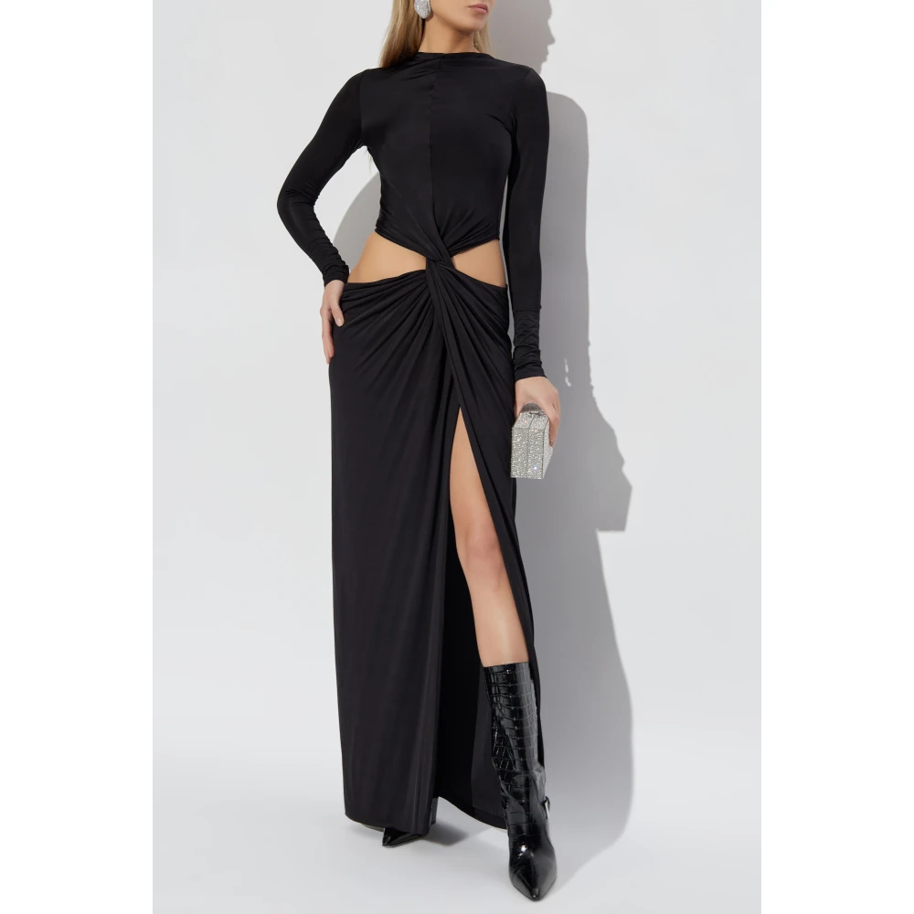 Cult Gaia Keri Jurk Black Dames