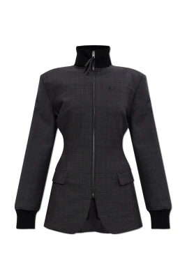 Stand-up Collar Blazer