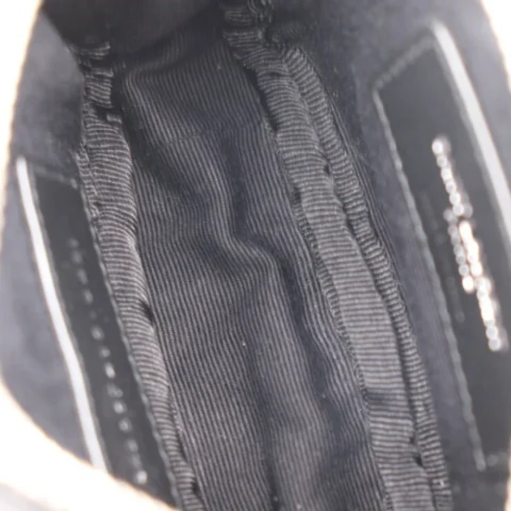 Saint Laurent Vintage Pre-owned Leather clutches Black Dames