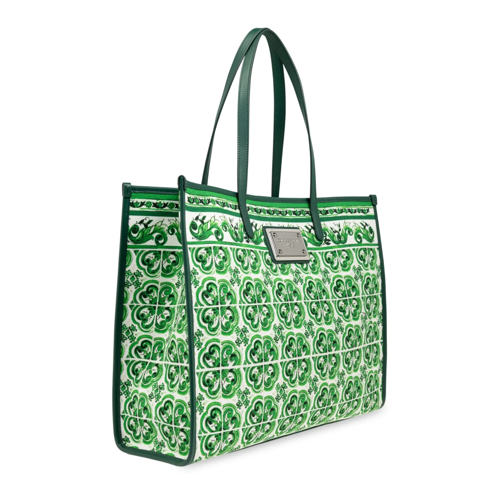 Dolce & Gabbana Tas type shopper Green Heren