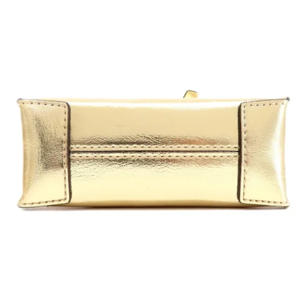 Michael Kors Pre-owned Plastic handbags Yellow Dames