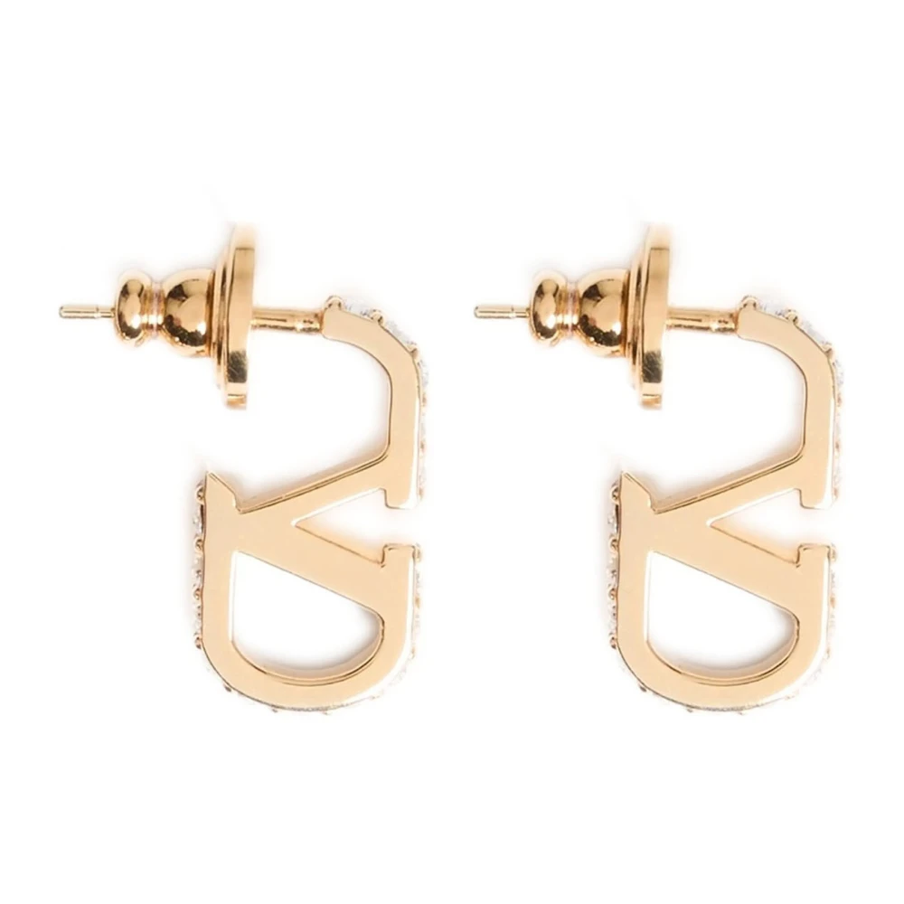 Valentino Garavani Yellow Earrings, Female, One Size, Vlogo Signature Earrings