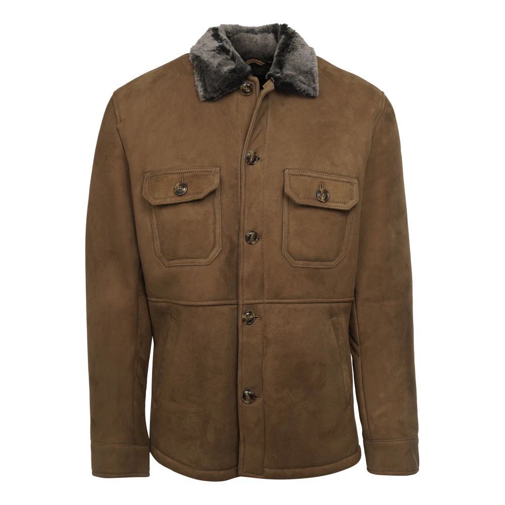 Jackets > Light Jackets - - Barba - Modalova